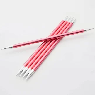 Agujas doble punta KnitPro Zing 15cm
